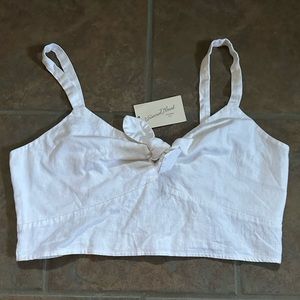 Bow Front Crop Top